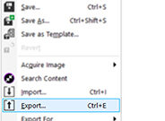 Export-184x135 Tutorial 3 Cara File Corel Draw Dapat Dibuka di Semua Versi