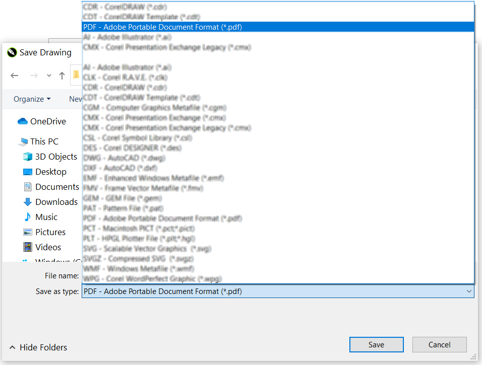 PDFX Tutorial 3 Cara File Corel Draw Dapat Dibuka di Semua Versi